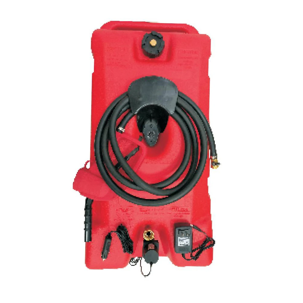 Portable 480L Electric Fuel Transfer Tank for Gasoline and Diesel Caddy On-Site Refueling and Chemical Storage Equipment