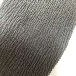 Multi-color fashion knitted 125gsm weave wrinkle textured fabric plain dyed polyester crepe fabric