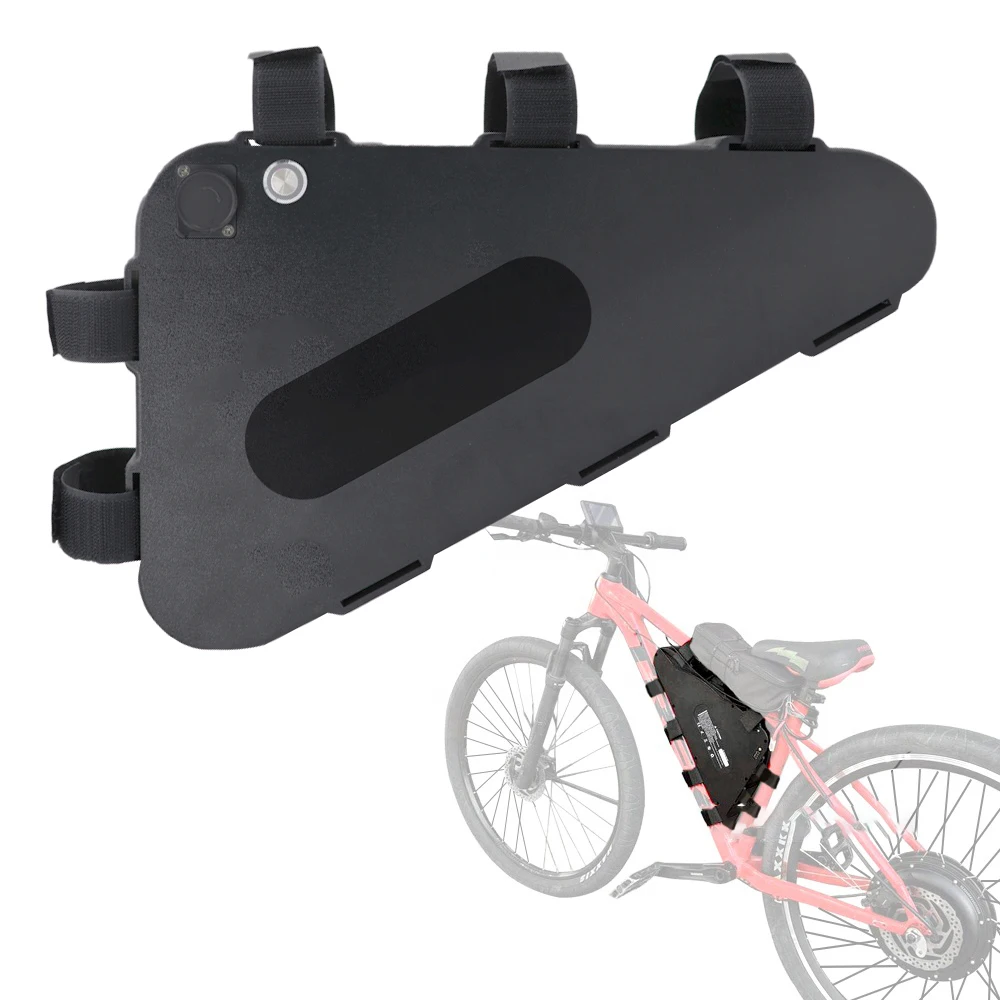OEM/ODM 36V 48V 52V 60V 72V 15Ah 20Ah 30Ah Down Tube Electric bicycle Triangle hard box Battery Triangle Lithium Batteries pack