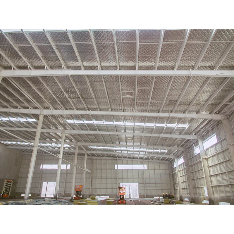 High Quality Pre-engineered New energy vehicle assembly and processing steel structure industrial steel plant