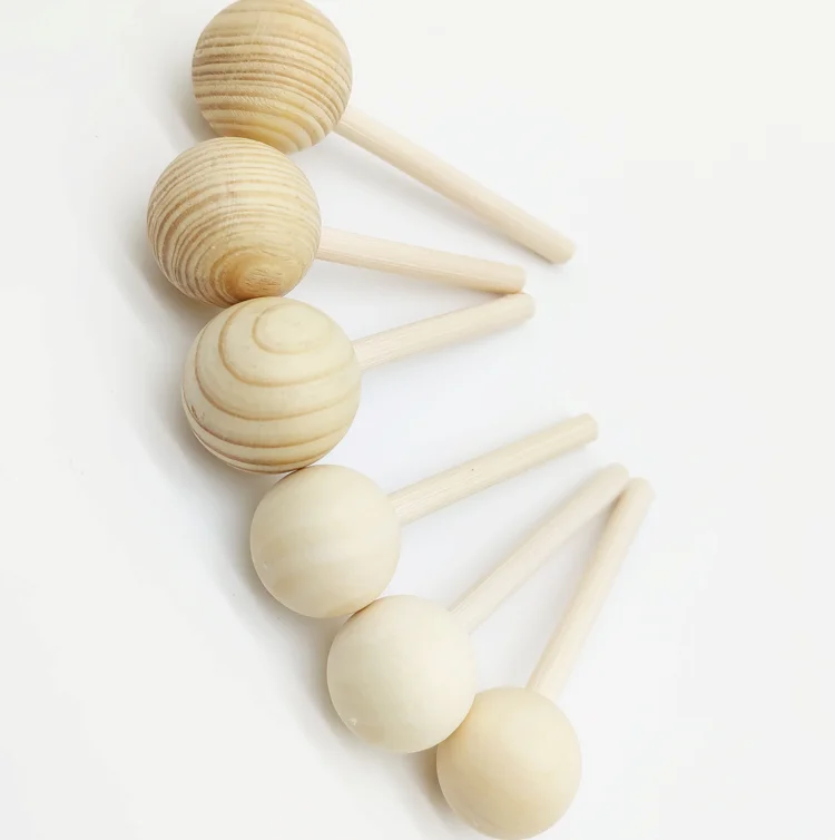 Fragrance Oil Decoration Replacement Wood Ball Wood Beads Reed Diffuser Sticks