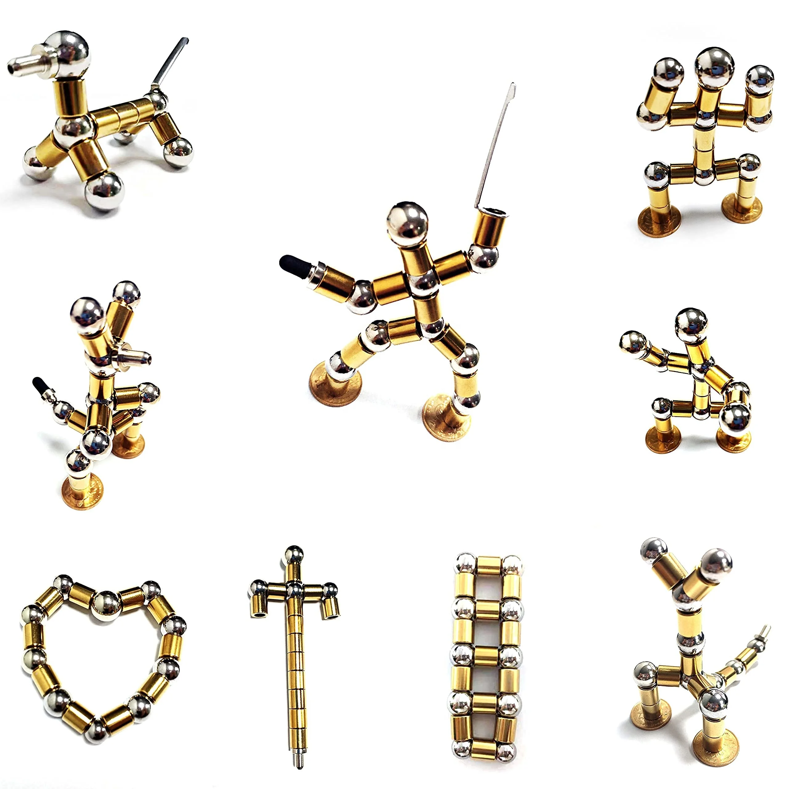 2022 Newest Arrival Relieve Tension Funny Polar Magnet Magnetic Writing Pen Polar Pen