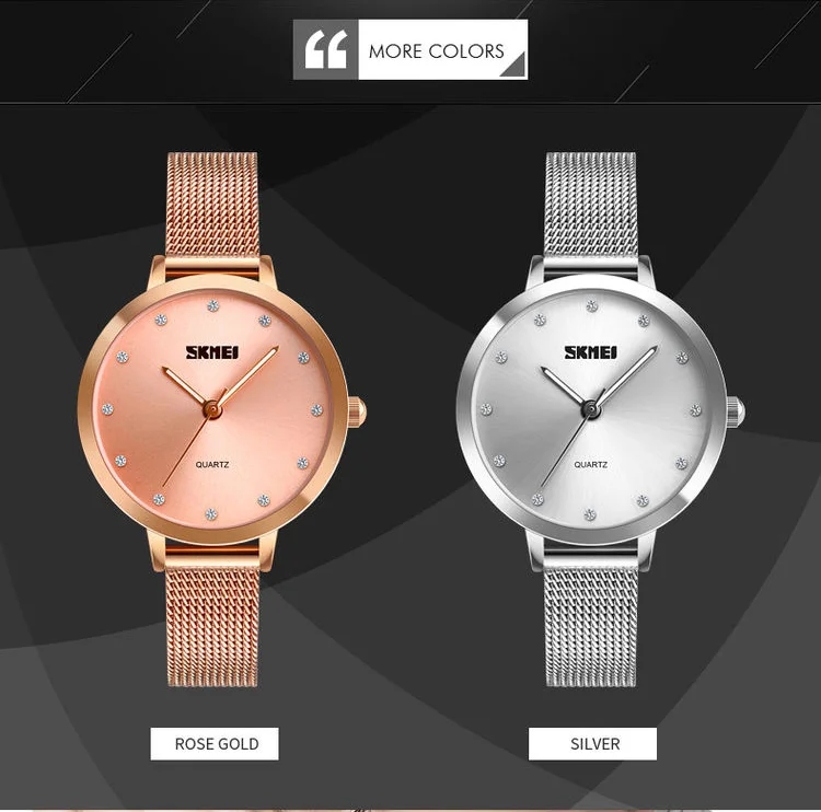 SKMEI 1291 latest design for ladies wrist watches price waterproof japan movt quartz watch women luxury