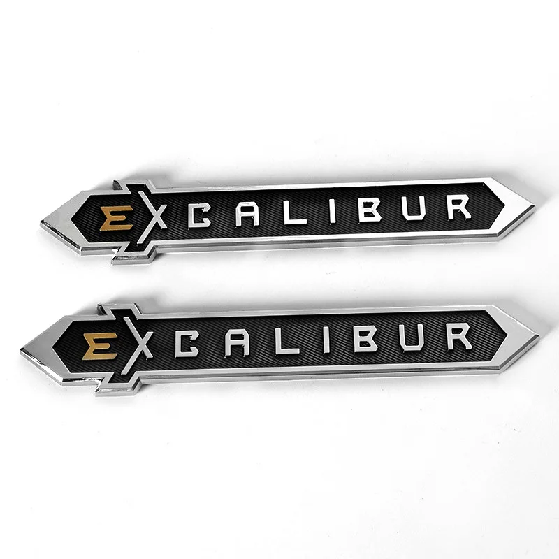 3D ABS Alphabet Silver Badge Chrome Silver Letters Numbers Logo Stickers Chrome Car Emblem