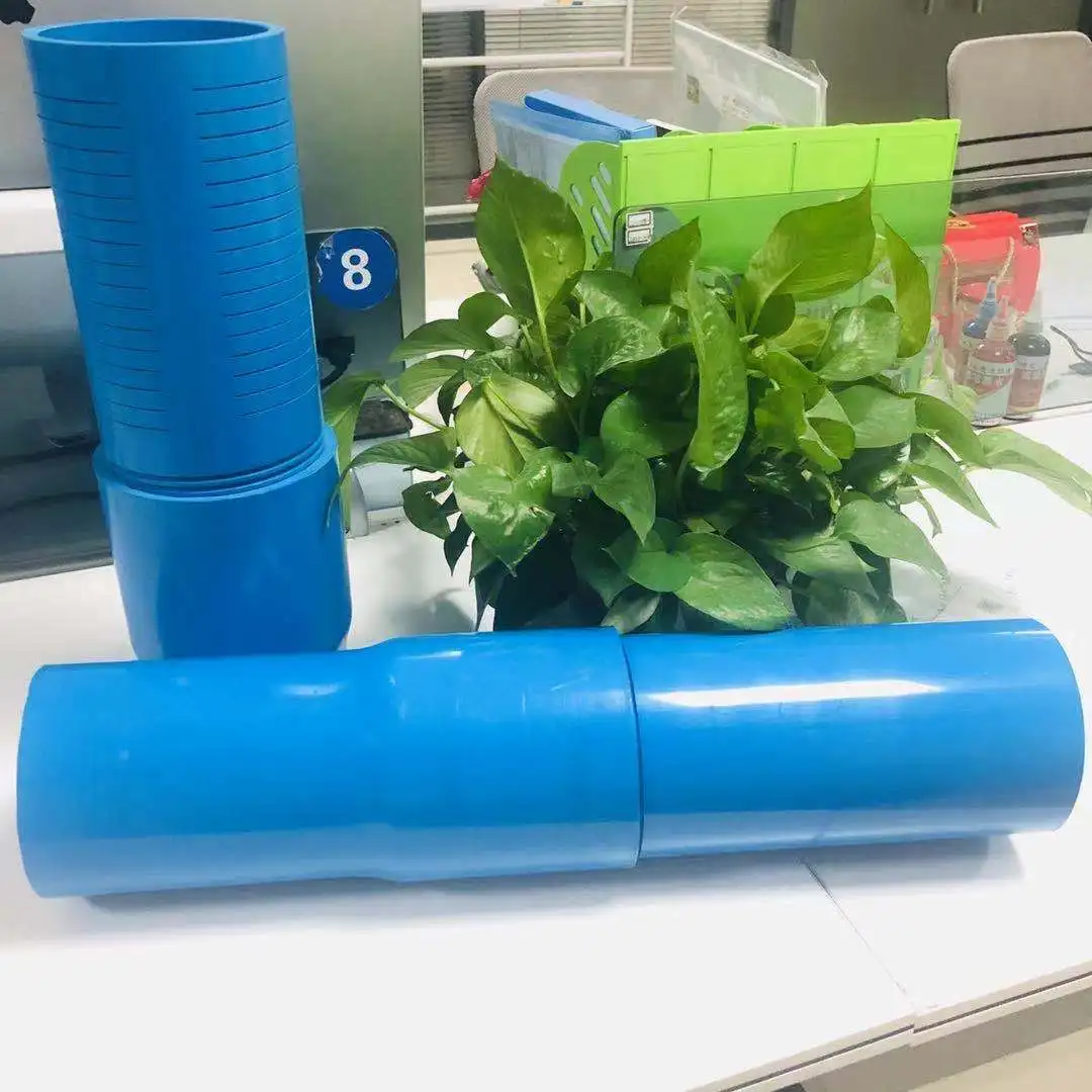 140mm Water Drilling Well PVC Casings Plastic UPVC Pipe screen pipe