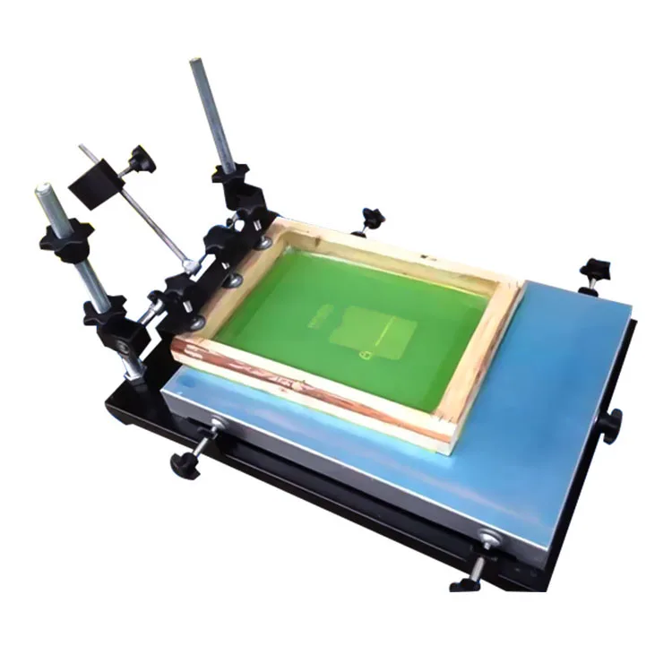 Low Price Customizable  Manual Silk Screen Printing Machine For Plates/Boards/films