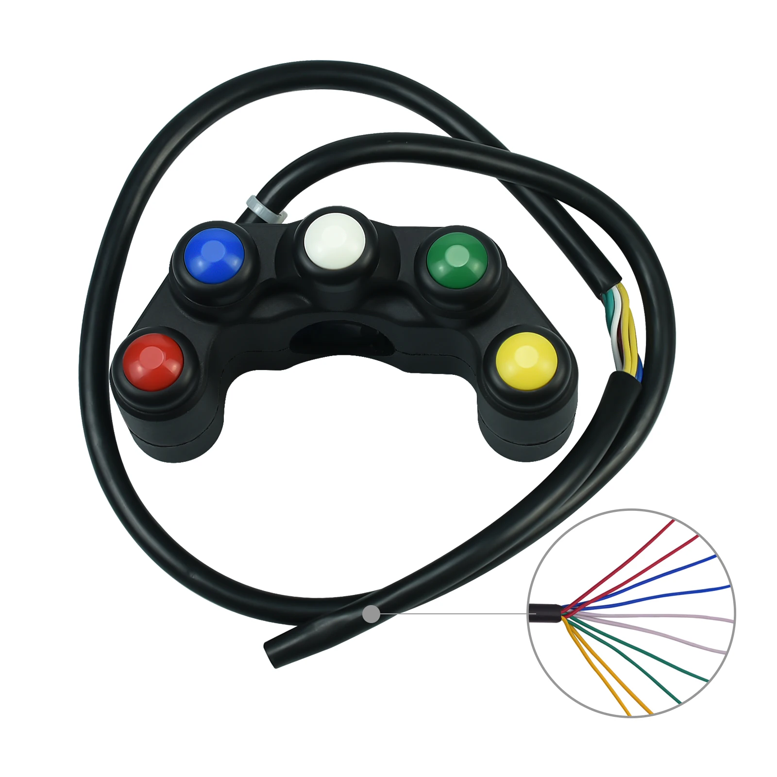 Переключатель для мотоцикла, сигнал поворота на руль мотоцикла, 22 мм