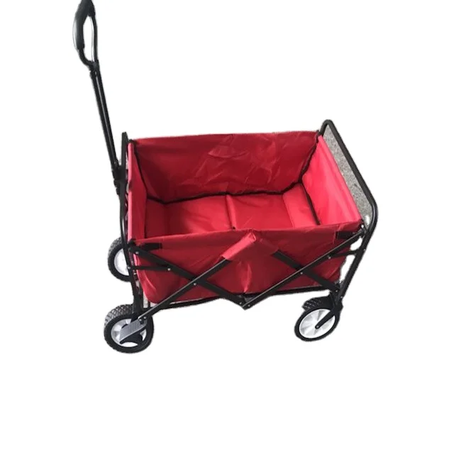 Practical Outdoor Portable Mini Folding Camping Garden Cart Bag Cart travel trailers kids wagon