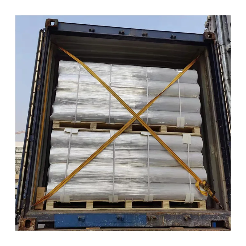 Fabric Backing PVC Roofing Membrane Reinforced with Fiberglass for Roof Waterproofing