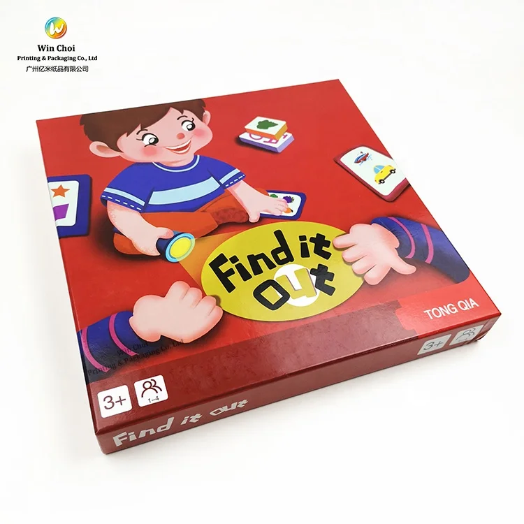 ODM Spot UV Varnishing d and d p m board games nation for kids