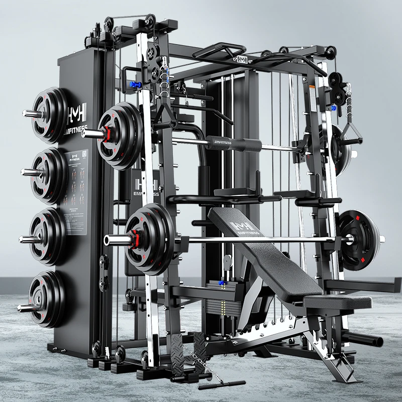 New Design  Multi Functional Smith Machine Squat Rack Smith Machine