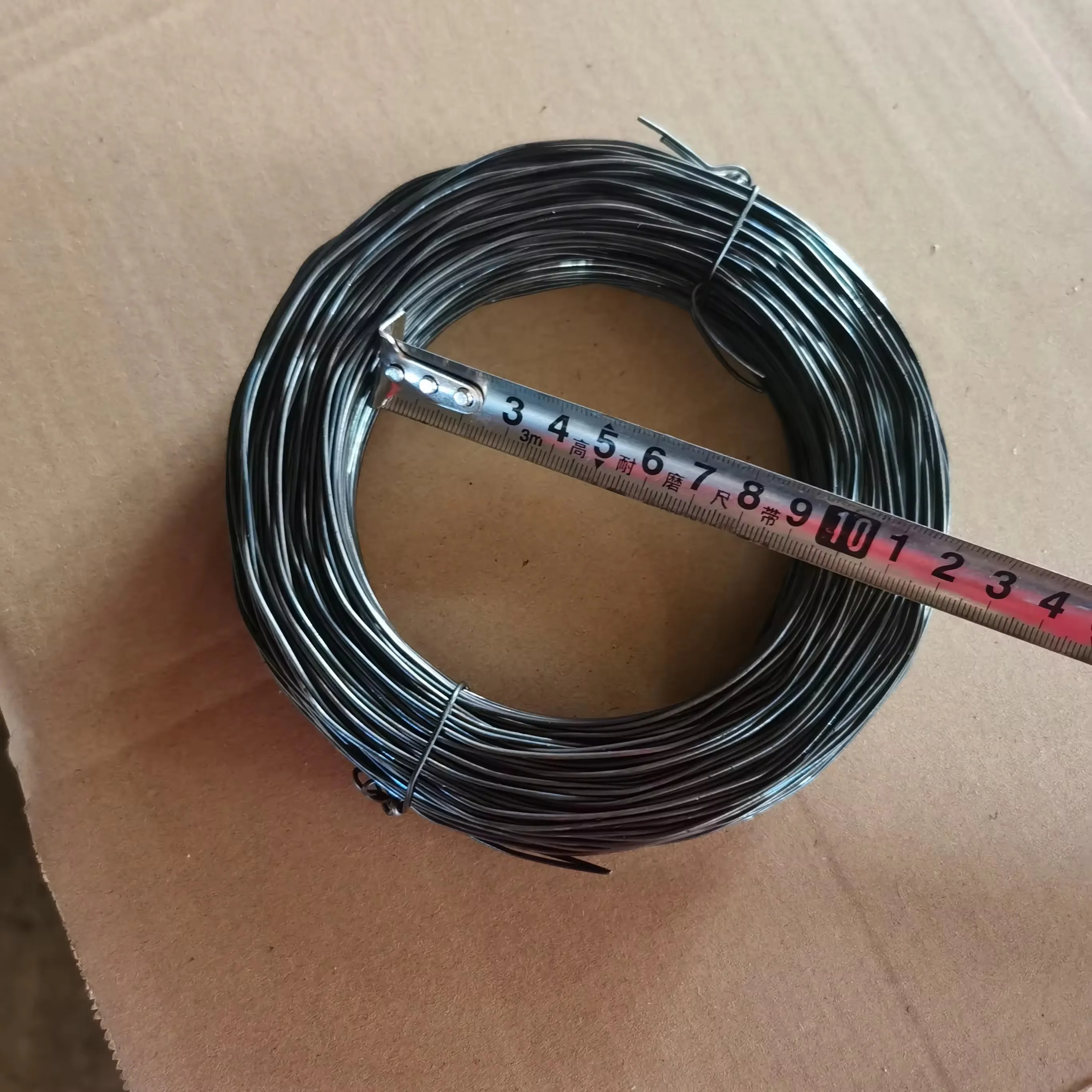 Annealed Wire Double Twist Black Binding Wire 18 Swg Random India Metal Spiral Single Binding Wire Coil