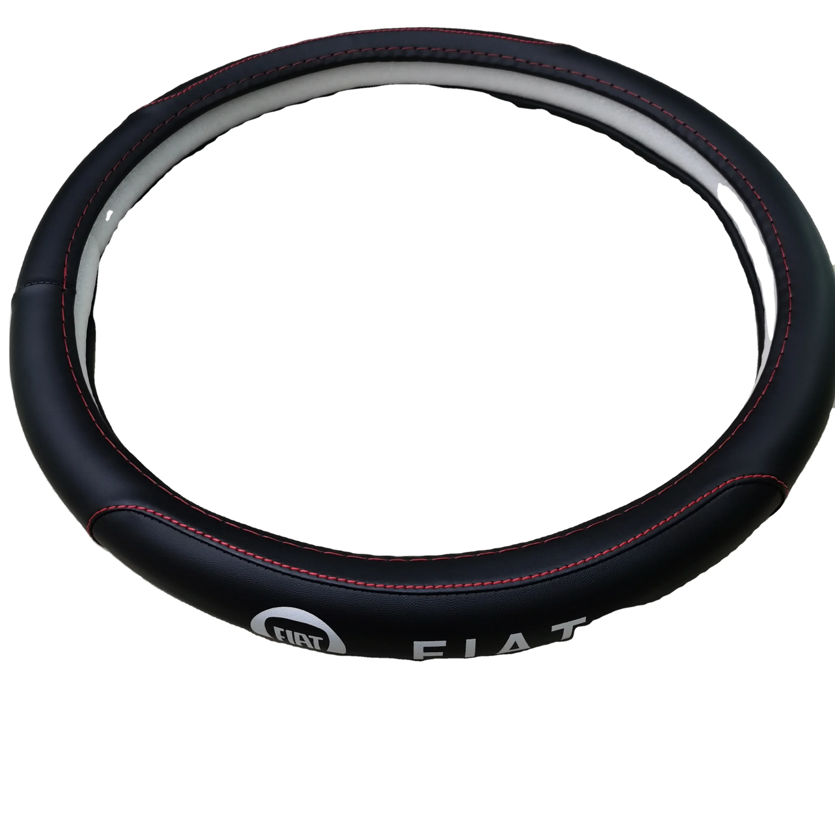 Custom brand logo style Universal Steering Wheel Cover With Logo