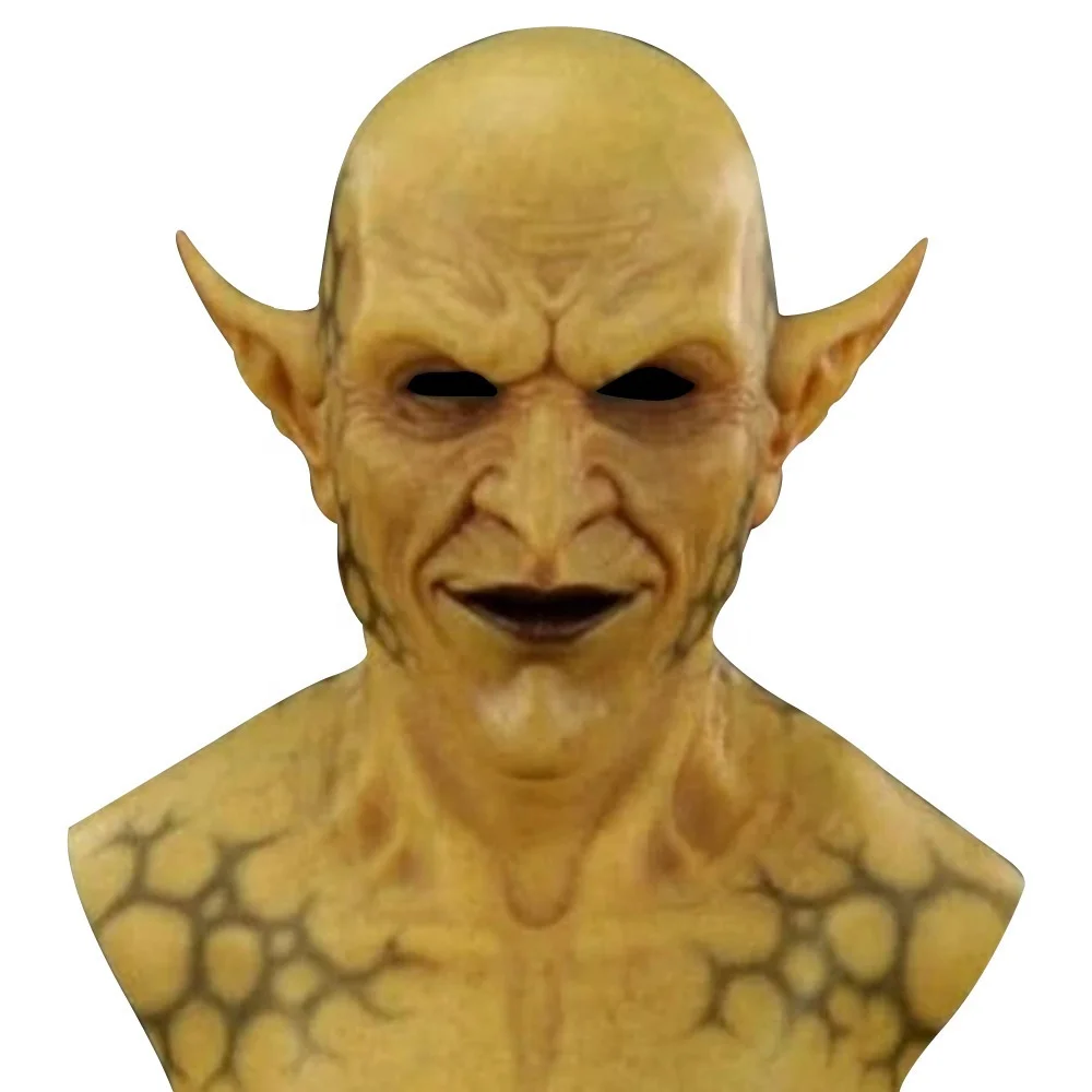 Пасхальная страшная маска дьявола клоун косплей маски для Хэллоуина маска призрака страшный костюм косплей-реквизиты для вечеринки костюм на Хэллоуин