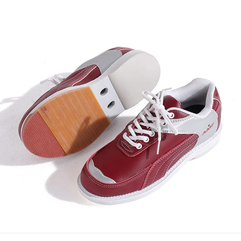 High quality Red Sliver women Bowling shoes professional bowling shoes