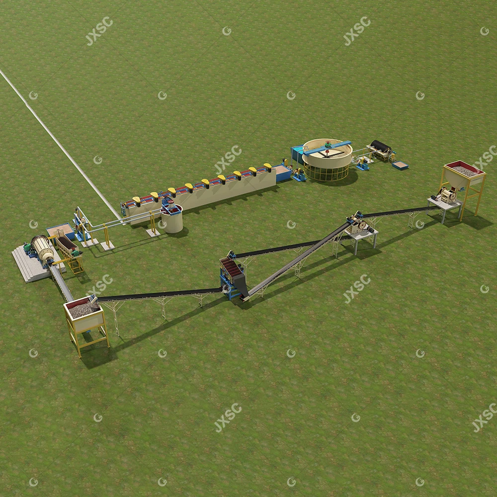 Zinc Flotation Extraction Concentrates Production Line Lead Ore Processing Lead Zinc Ore Plant Equipment Beneficiation Process