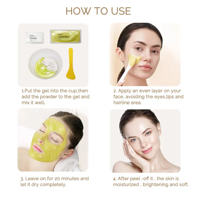 Wholesale Korean Grape Hyaluronic Acid Powder Facial Moisturizing Jelly Mask