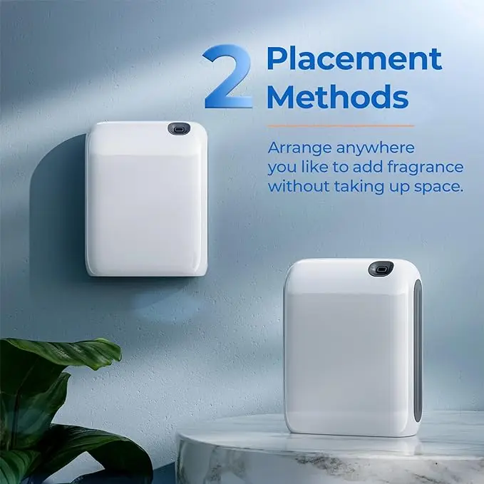 Wall Mounted Mini Smart Long Battery Life 200ML Essential Oil OV-2 Factory Direct Sale Scent Aroma Diffuser Machine