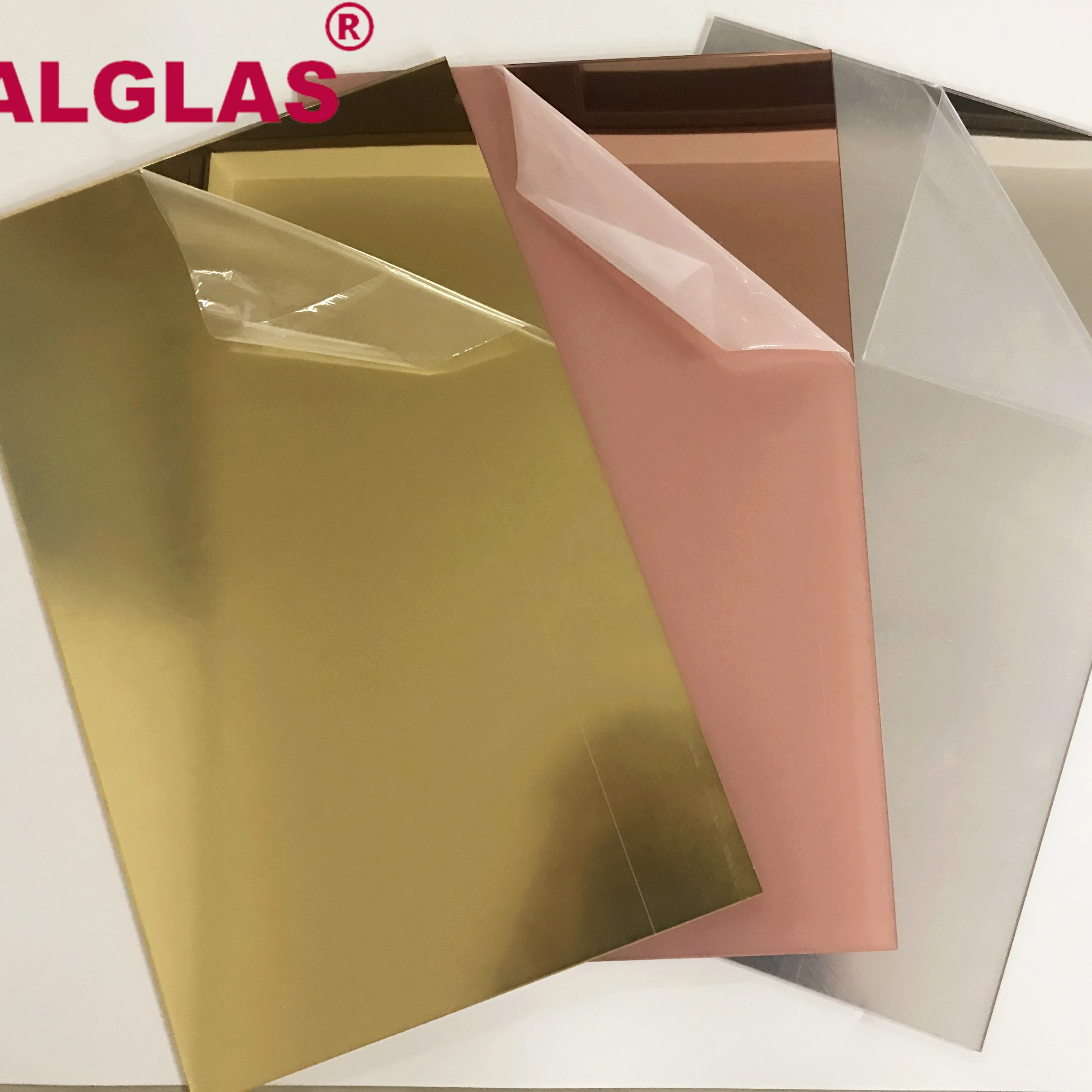 WALGLAS  acrylic  mirror sheet  gold ,silver ,rose gold 1.8mm-5mm