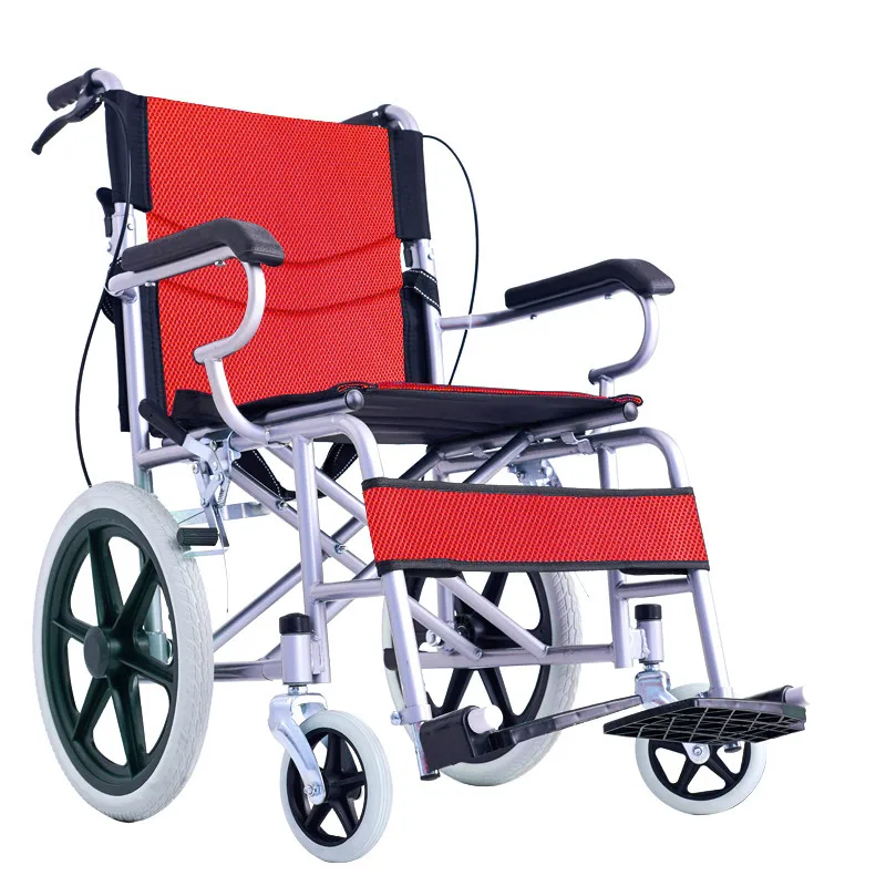 Cheapest price economy manual wheelchair light weight wheel chair for disabled people