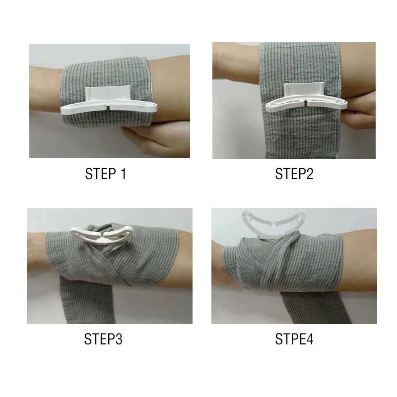 
4 inch first aid device medical equipment dressing military compression elastic tubular bandage quick clot israeli gauze bandage 