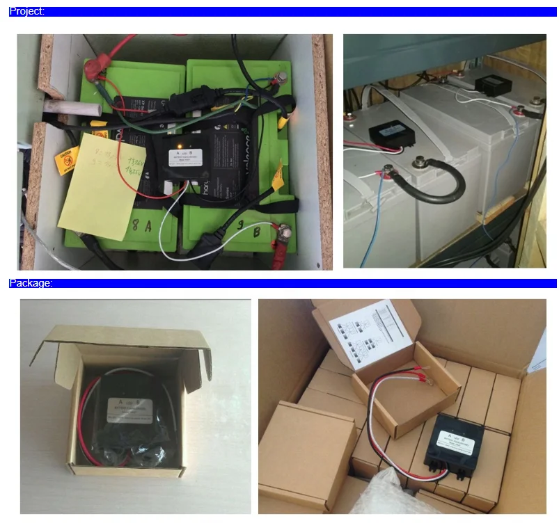 Factory direct 12V 24V battery equalizer lead-acid battery balancer