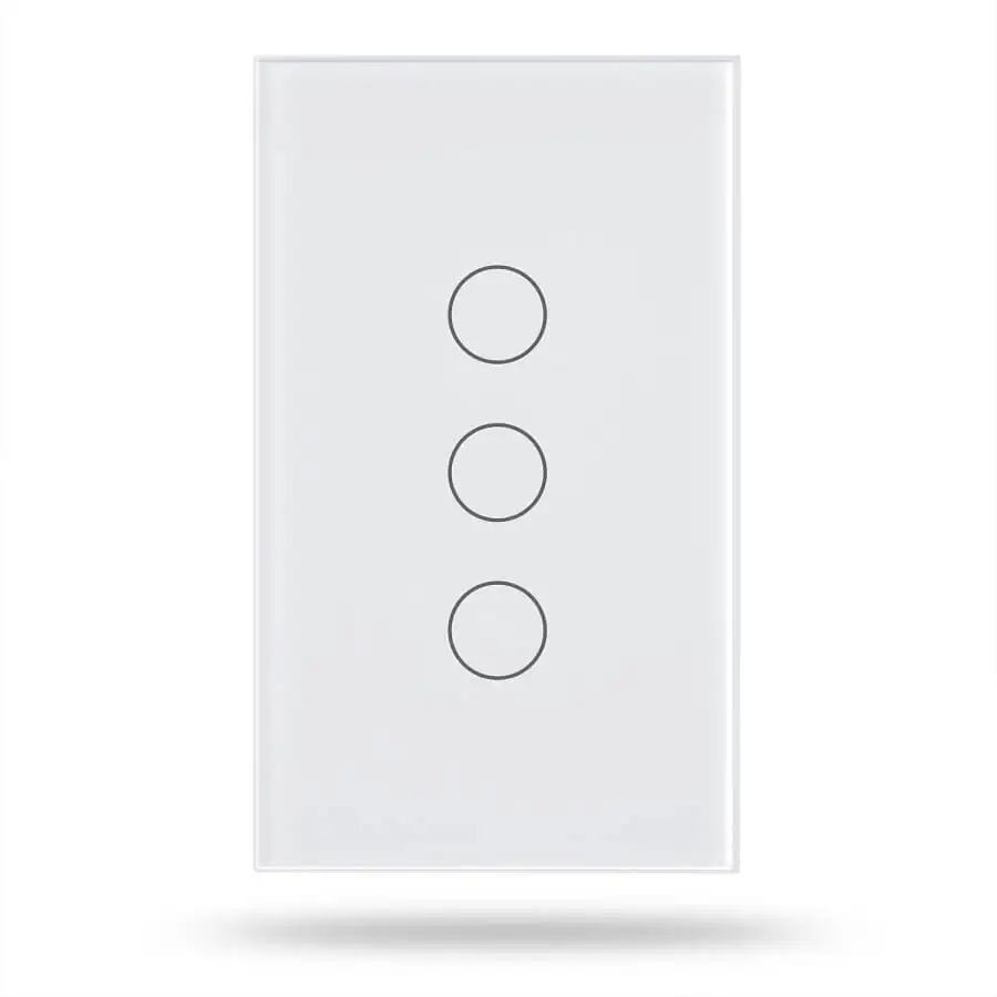 Wholesale 110V Smart Switch 3 Gang US, 3 Gang Remote and Touch Light Switch