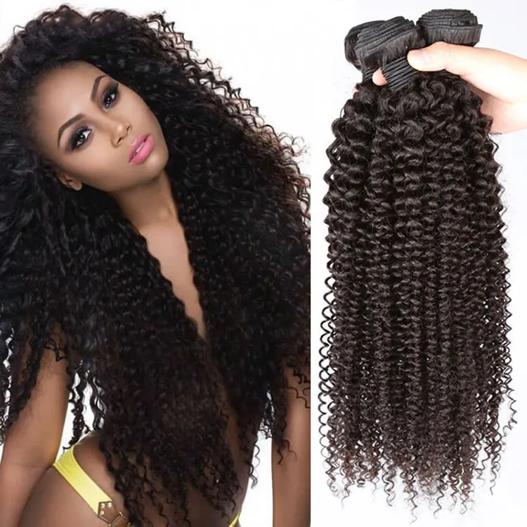 
Wholesale Malaysian Hair Bundles Natural Raw Virgin Cuticle Aligned Afro Kinky Curly Human Hair 