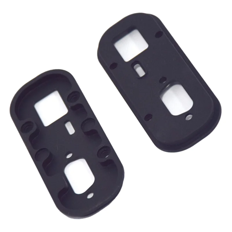 Customized service rapid prototypes process by vacuum casting black matte color medical equipment part rubber case