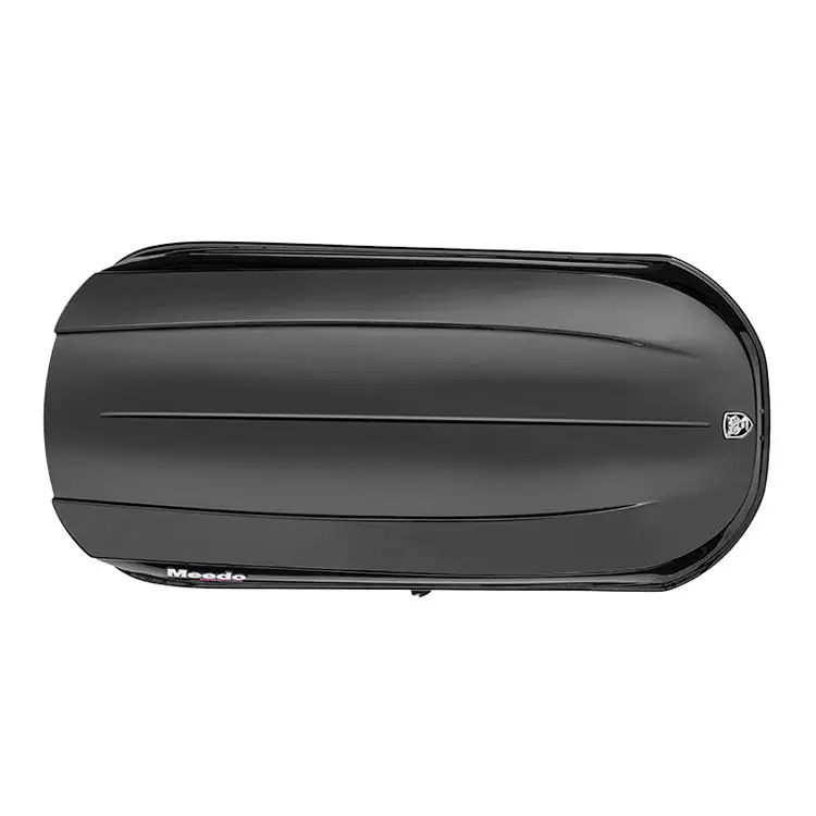 Car Rooftop Cargo Box 620L Black Rack Package Material ABS Heavy Duty Hard Shells Car Roof Box