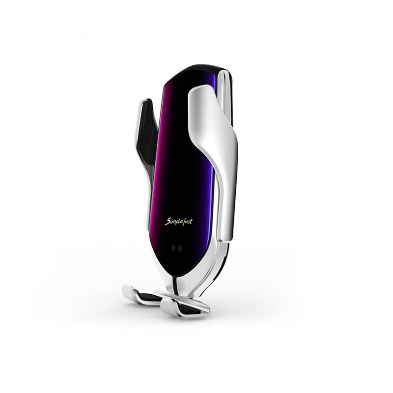 
Phone Holder 10W Car Wireless Charger Charging Qi For Iphone For Samsung 2021 New Product Factory Wholesale R1 Car Charger 