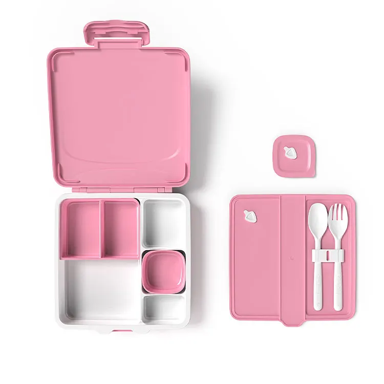 Wholesale luxury worthbuy 4 compartments customized kids adult salad fruit container bento lunch box