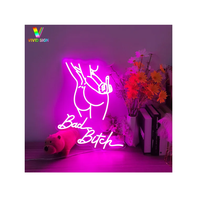 Fashion party neon sign brightness 220v neon light custom led flex lamp sexy neon sign