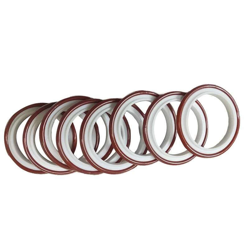 Custom Wholesale White Sealing Ring High Temperature Resistant Ptfe Gasket Oil Resistant Ptfe Seal Washers