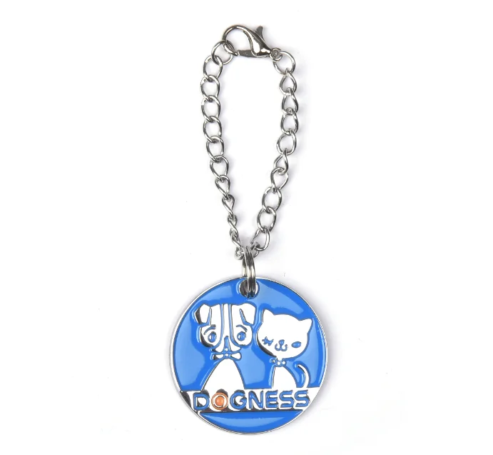 Dogness Маленький модный ID металлический ярлык для домашних животных собак кошек
