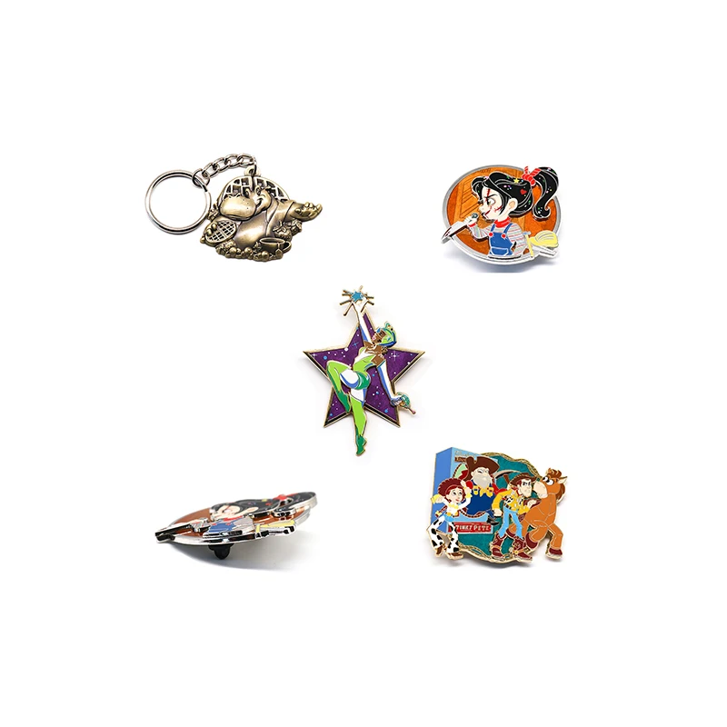 Personalized High Quality Customized Bulk Metal Factory Price Brooch Pins Wholesale Hard Enamel Lapel Pins For Clothing