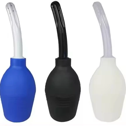 Disposable 310ml vaginal douche anal enema bulb Large Capacity Cleansing Erotic Ball Adult Supplies Vaginal Anus