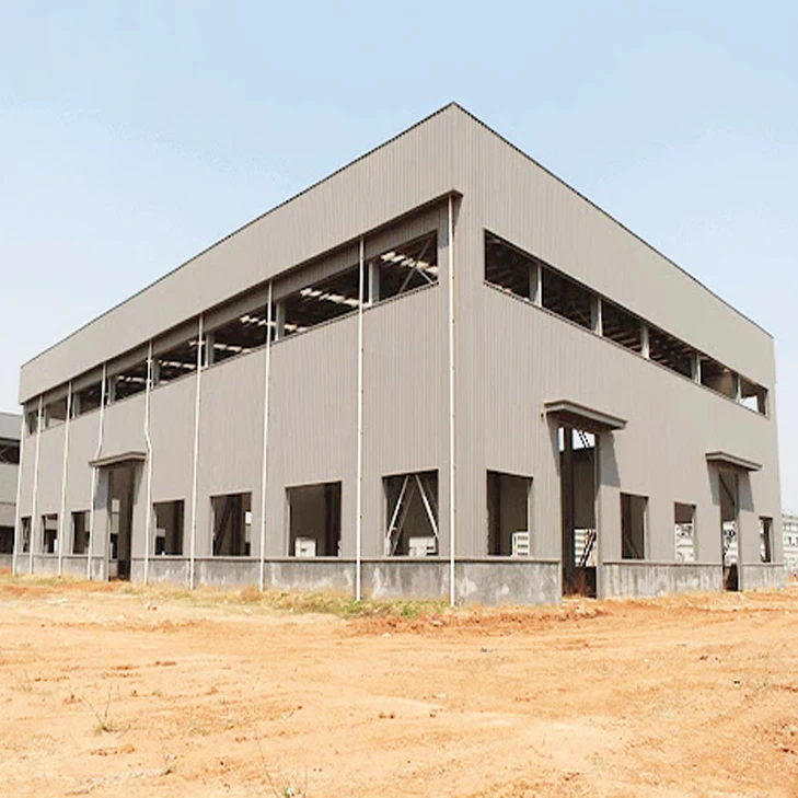 Peb Design Construction Light Steel Structure Metal Workshop Factory Storage Hangar Building Warehouse