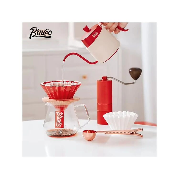 Hot item high quality 4 in 1 Coffee Maker Set Advanced Manual Brewing Coffee Set pour Coffee Maker Gift Set