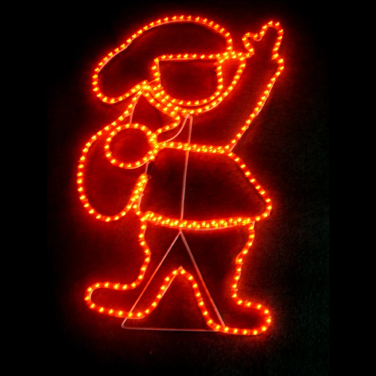 
Custom High Quality High Brightness Led Christmas Motif Light Artificial Tree Lights 