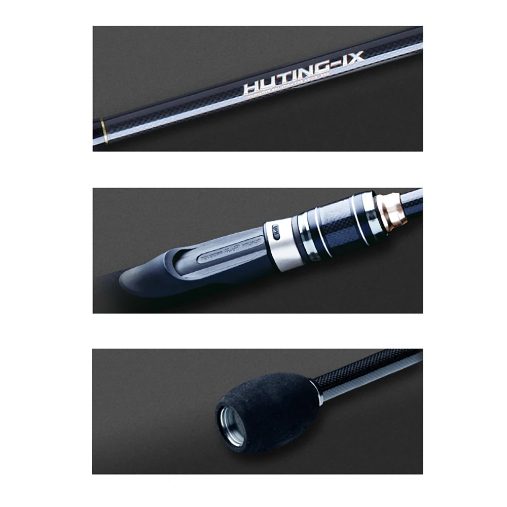 Histar Voyager Egi 30Ton & 40Ton 1K Woven Cloth High Modulus Carbon Fuji Reel Seat  & Fuji K SIC Ring EVA Grip EGI Fishing Rod