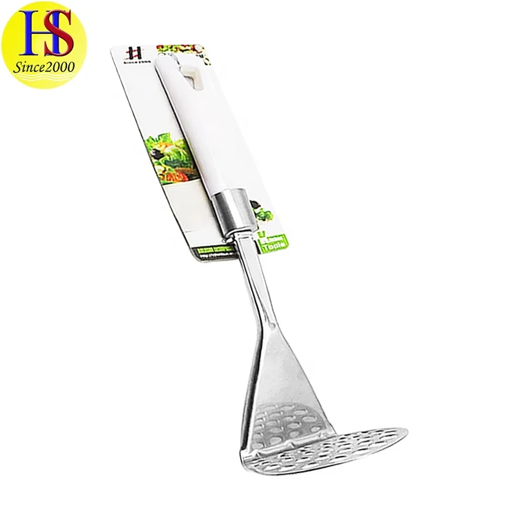 Kitchen Cooking Stainless Steel Potato Ricer Masher with Plastic Handle