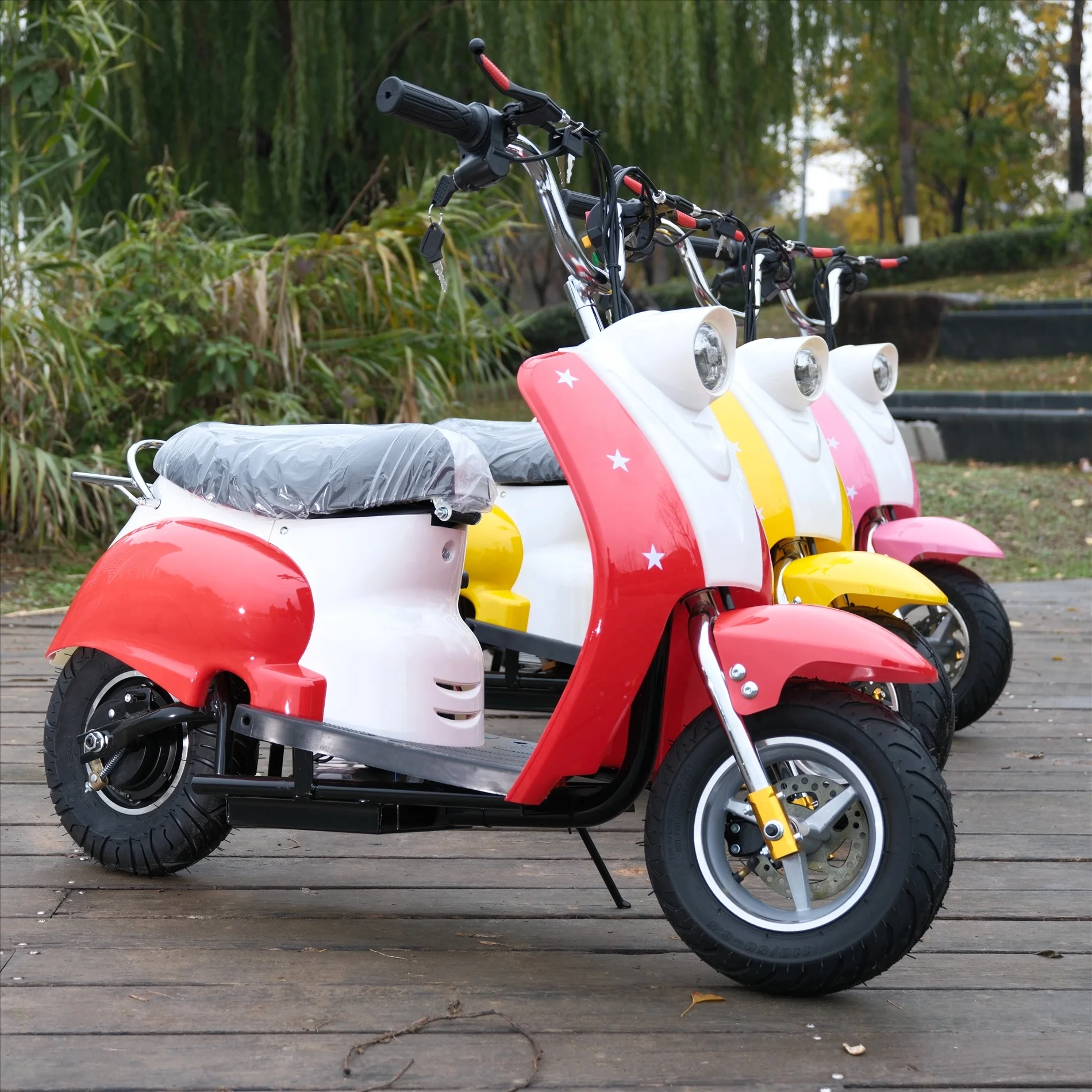 300w Mini Electric Scooter Motorcycle  Two Wheel Electric Motorcycles for Children