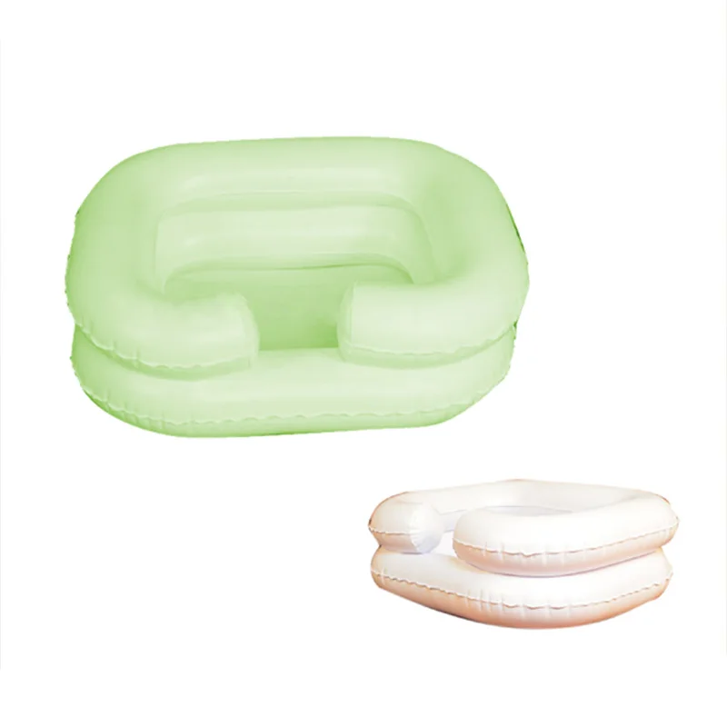 Поставка, ПВХ надувная раковина для мытья волос, портативная складная раковина для мытья волос