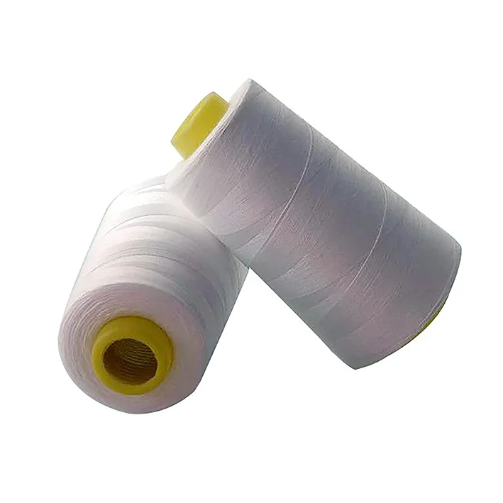 402 Sewing thread 3000 yards original 100% white polyester thread sewing machine thread