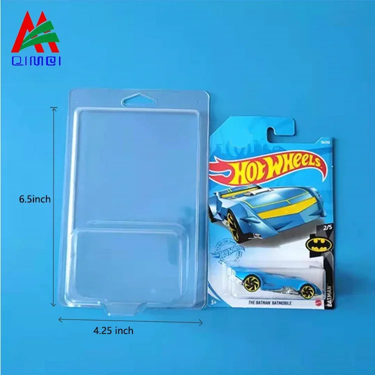 Hot Wheels Protector Case Pack Display Box Toy Car Hot Wheels Protector Blister   Packaging Hot Wheels Protector for Mainline