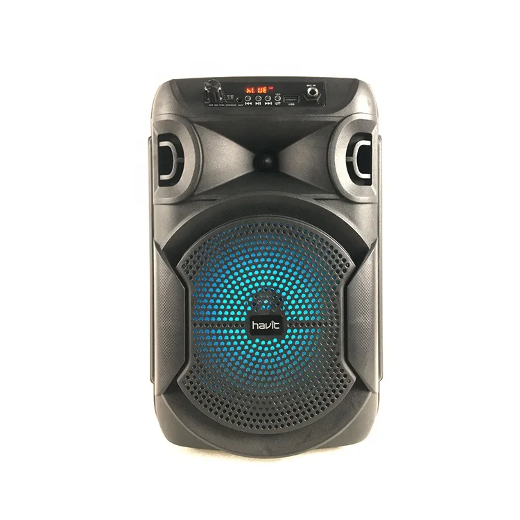Sf107Bt Havit Usb Wireless Speaker Trolley Portable Rechargeable Light Audunic Bt Trolley Speaker For Outdoor