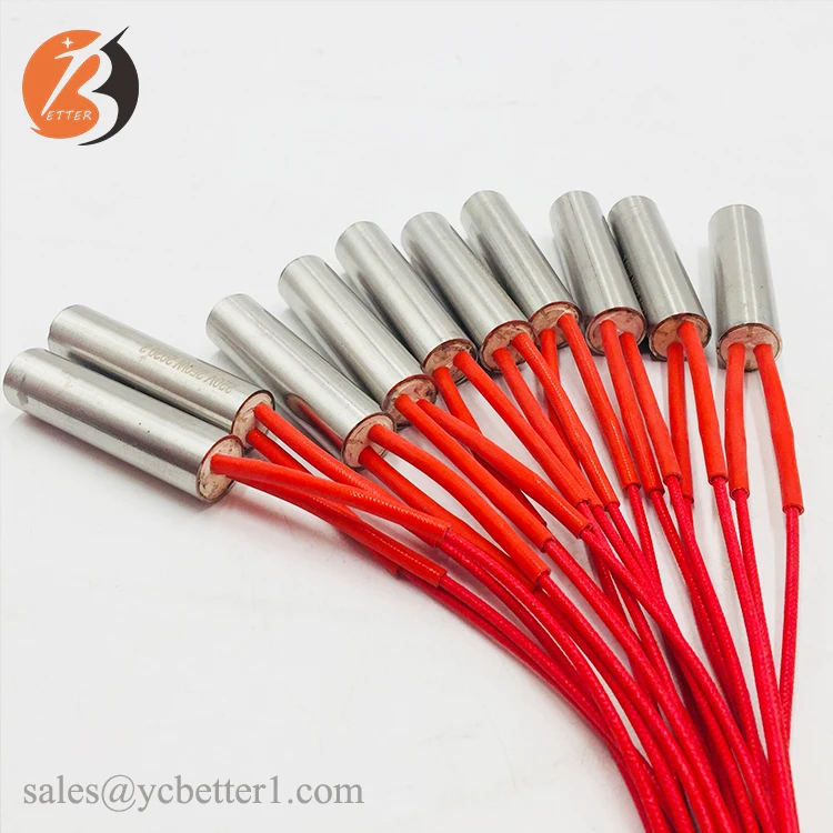 220V 500W 10x200mm нагреватель картриджа