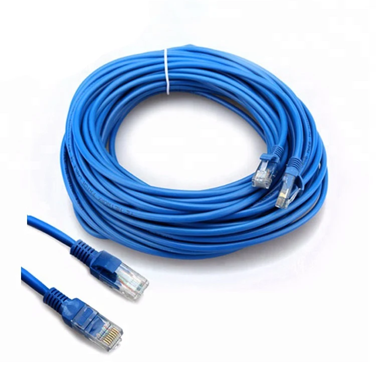 Top Sale UTP 100M/1000Mbps Ethernet Internet CAT6 RJ45 Network Cable For Router DSL Modem