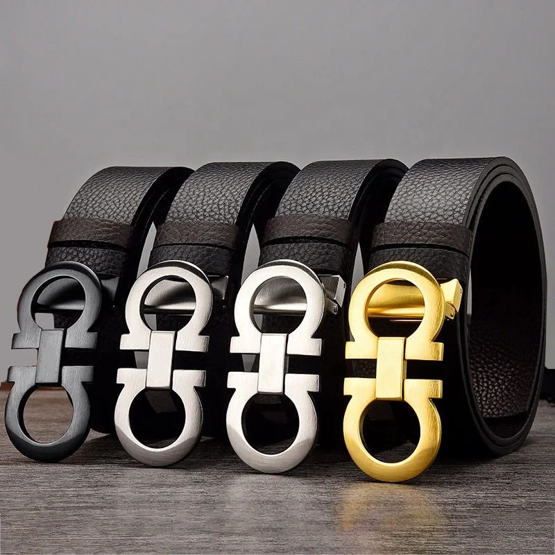 F brand belts Original quality genuine leather brand luxury belts men designer belts